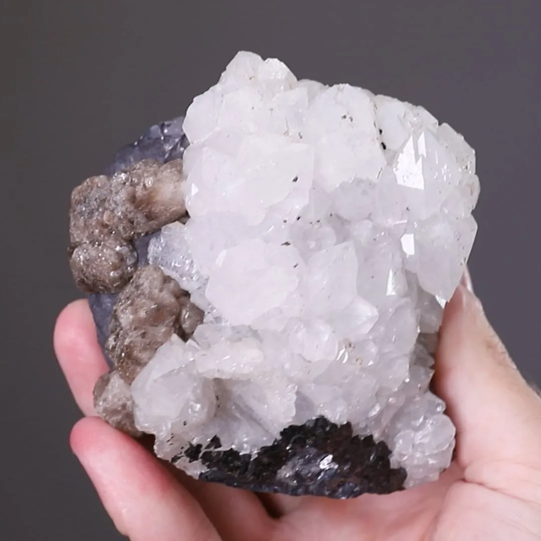 Cerussite with Quartz and Galena - image 2