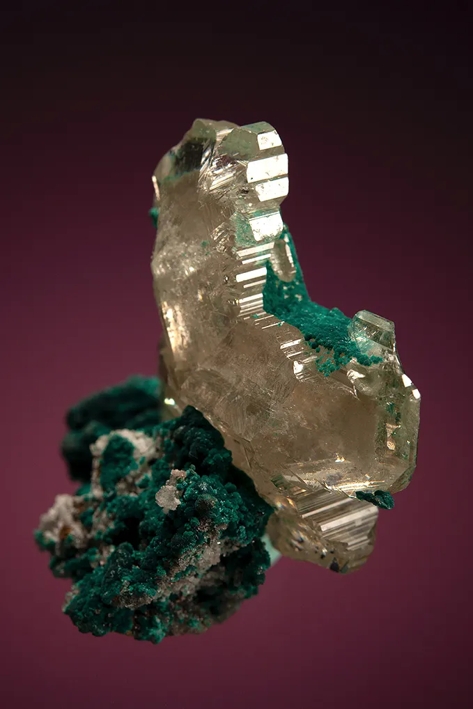 Cerussite with Rosasite - image 4