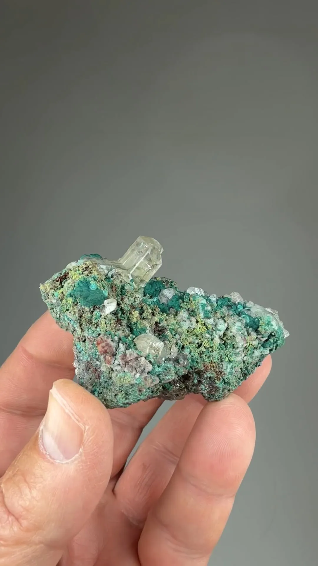 Cerussite with Rosasite - image 2