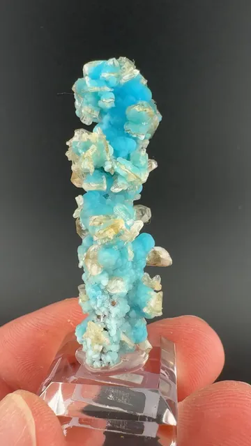 Cerussite with Willemite, Hemimorphite