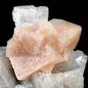 Chabazite on Heulandite - image 2