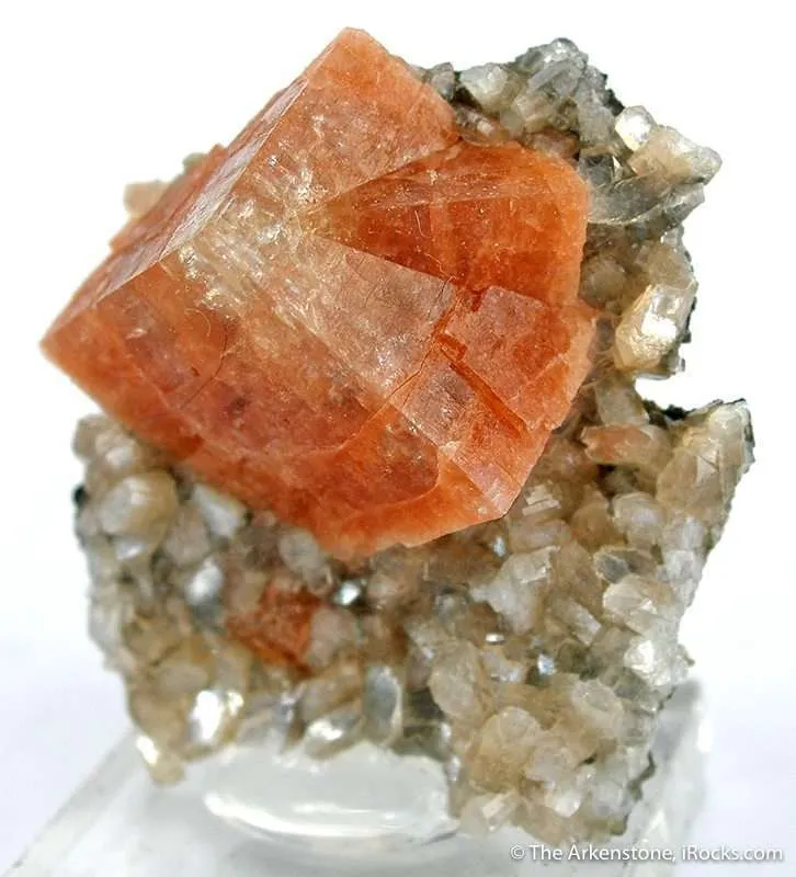 Chabazite on Heulandite image