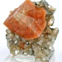 Chabazite on Heulandite - image 1