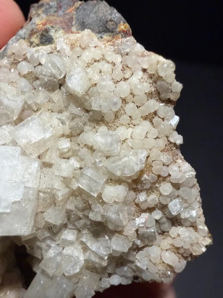 CHABAZITE ON THOMSONITE - image 2