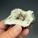 Chabazite with Calcite, Chalcopyrite - image 2