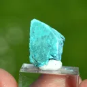 Chalcanthite 2 grams - Flambeau Mine, Ladysmith, Rusk County, Wisconsin, USA - image 4