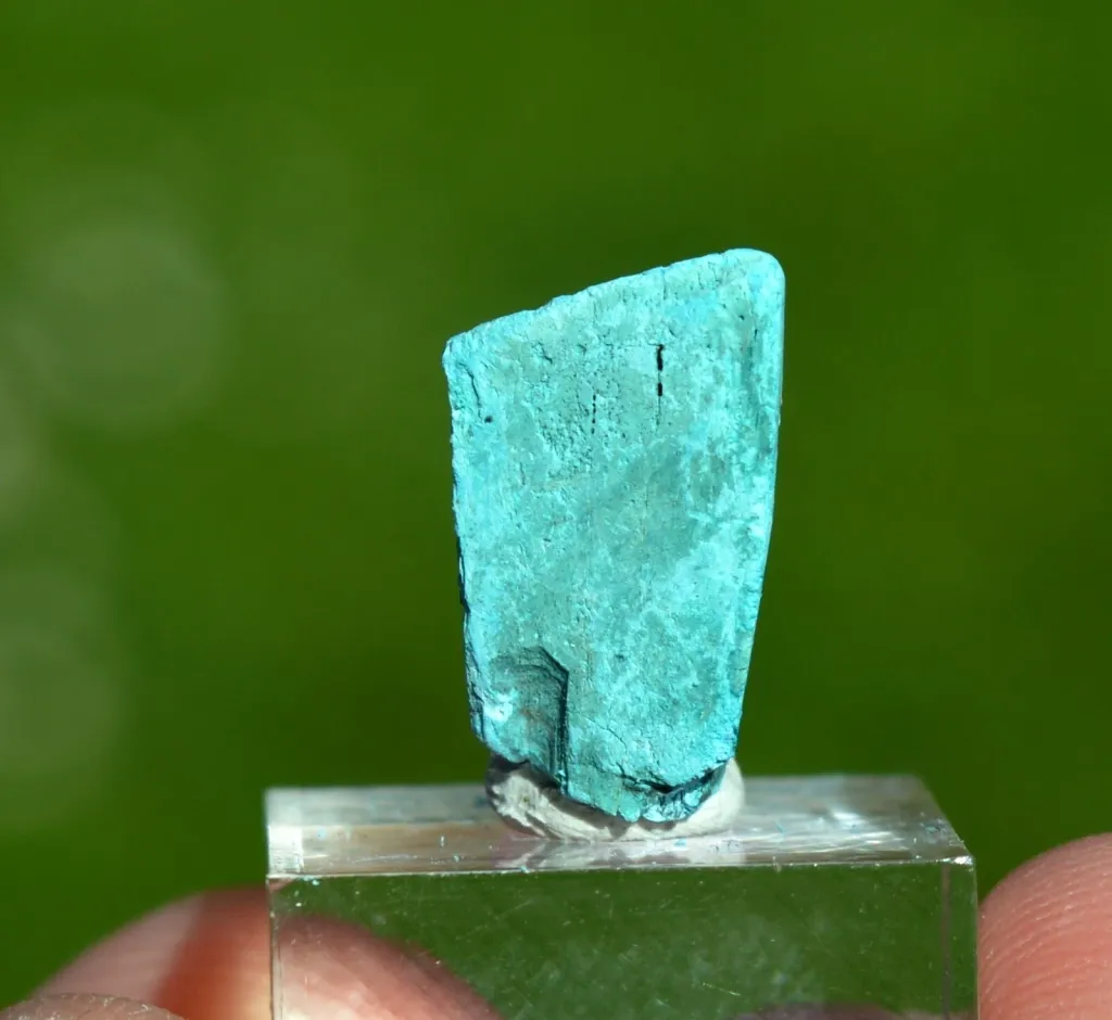 Chalcanthite 2 grams - Flambeau Mine, Ladysmith, Rusk County, Wisconsin, USA image