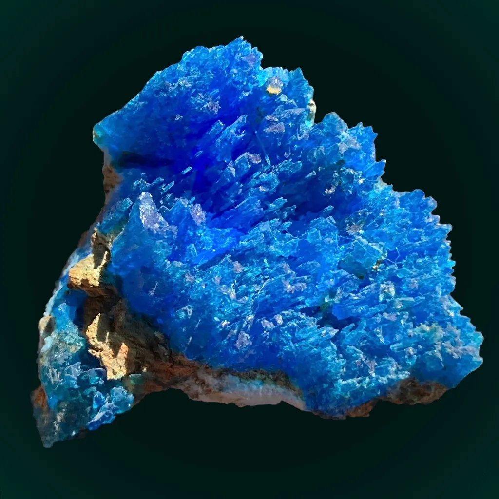 Chalcanthite- Grant County, New Mexico image