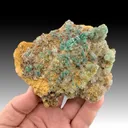 Chalcanthite in Halite - image 1