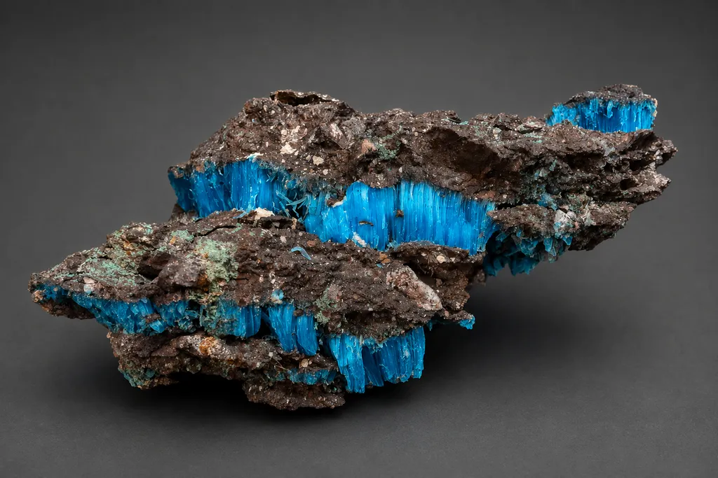 Chalcanthite; USA, AZ, Planet Mine image
