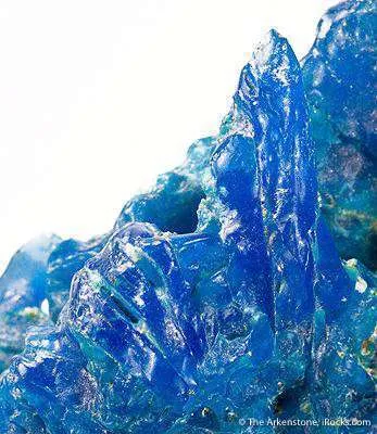 Chalcanthite With Copper Replacing Wood - image 4