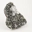 Chalcedony Black with Apophyllite Cubes Natural Mineral Specimen - image 3