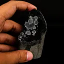 Chalcedony in Julgoldite geode Rarly found free standing Natural Mineral Specimen - image 5