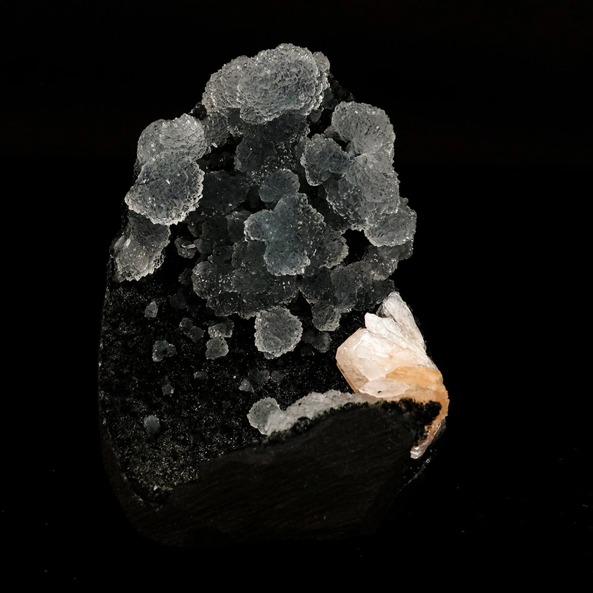 Chalcedony in Julgoldite geode Rarly found free standing Natural Mineral Specimen - image 1