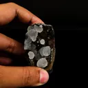 Chalcedony in Julgoldite geode Rarly found free standing  Natural Mineral Specimen - image 4