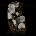 Chalcedony in Julgoldite geode Rarly found free standing  Natural Mineral Specimen - image 2