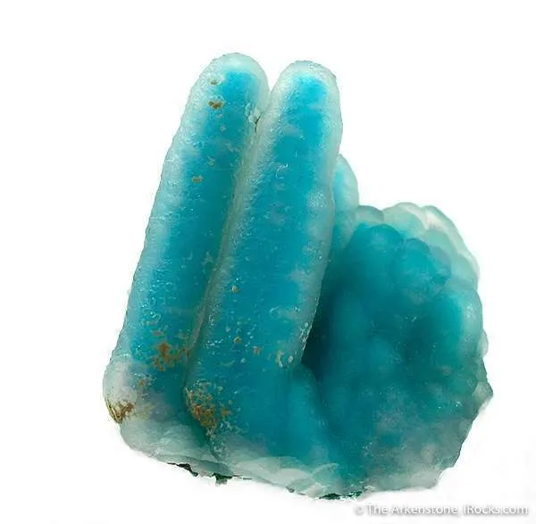 Chalcedony on Chrysocolla image