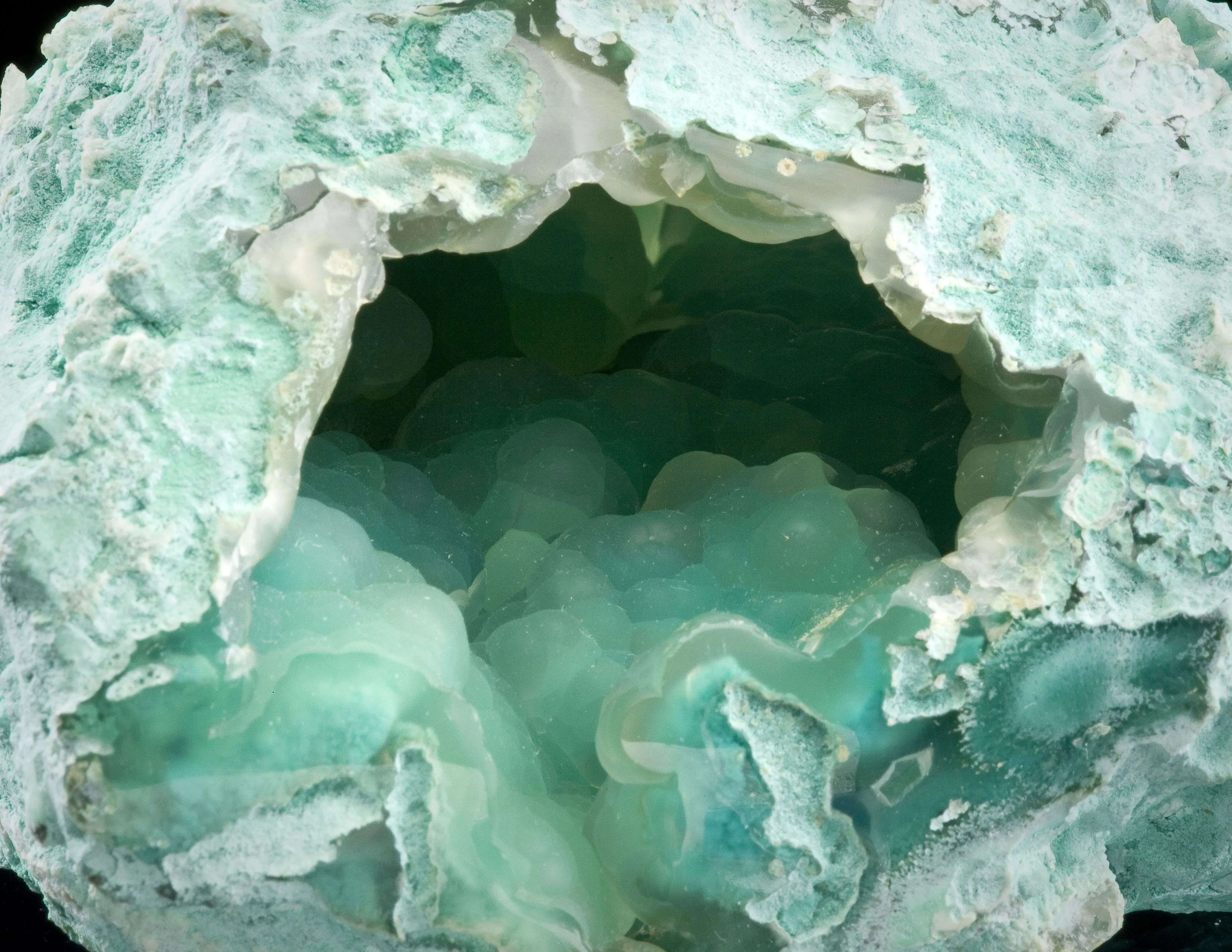 Chalcedony on Chrysocolla - image 3