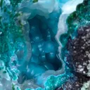 Chalcedony on chrysocolla from Arizona - image 3