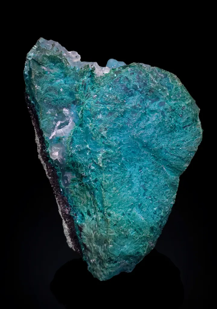 Chalcedony on chrysocolla from Arizona - image 6