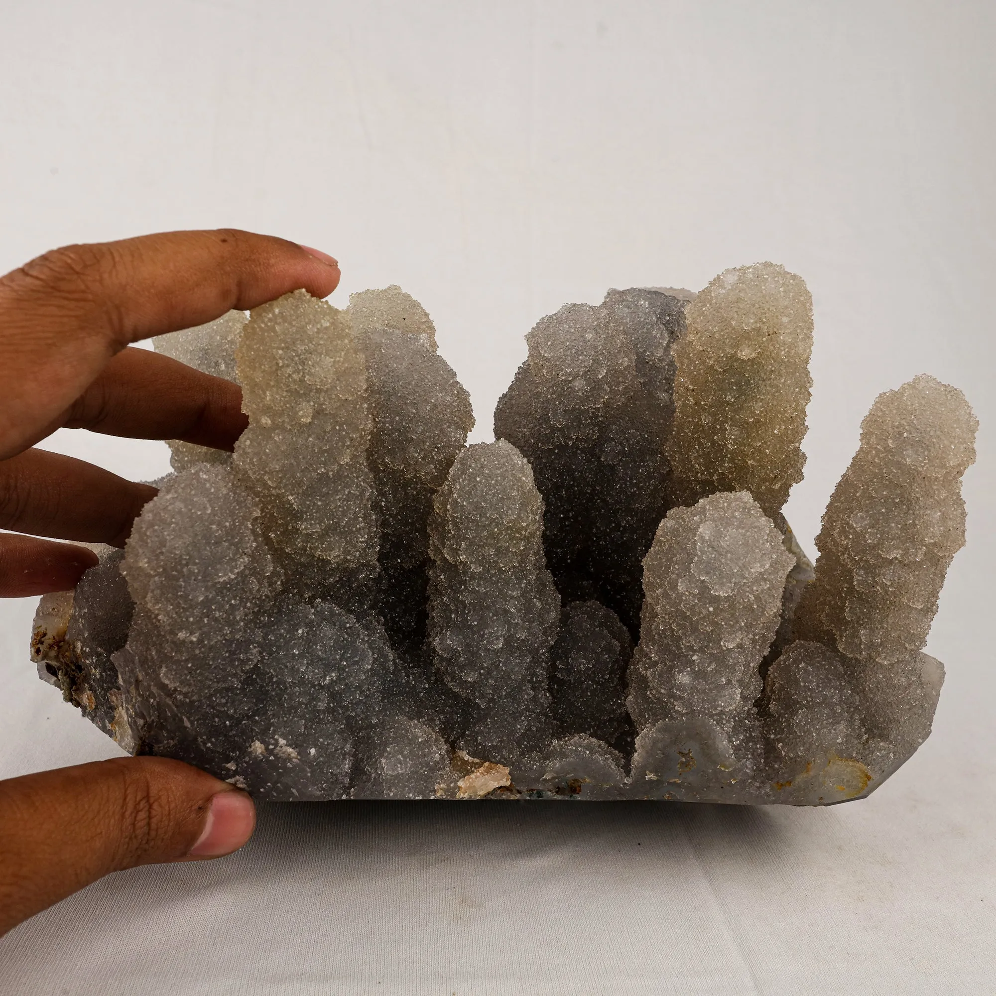 Chalcedony Stalactite Coral Formation Natural Mineral Specimen - image 2