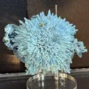 Chalcedony (Var: Blue Chalcedony) after Mesolite - image 3