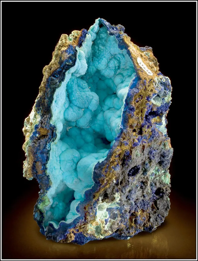 Chalcoalumite, Azurite image