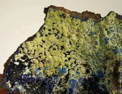 Chalcoalumite, Azurite - image 2