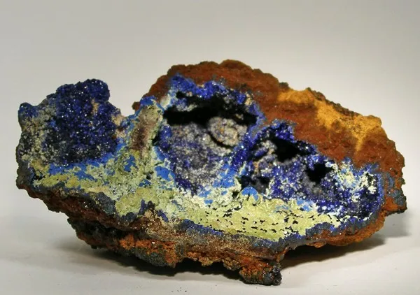 Chalcoalumite, Azurite image