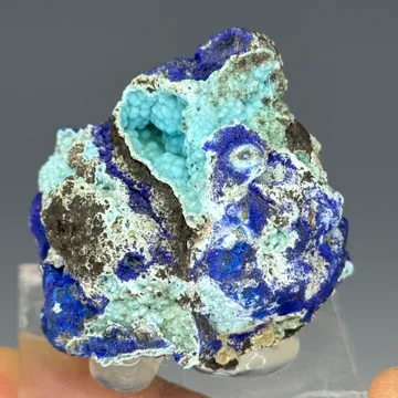 Chalcoalumite from Bisbee, Cochise County, Arizona, USA