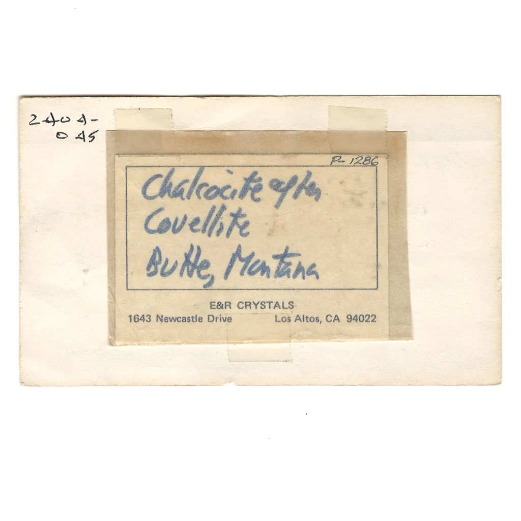Chalcocite after Covellite - image 5