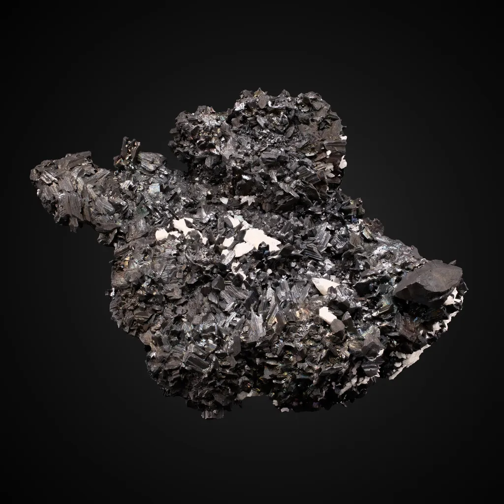 Chalcocite, Calcite image