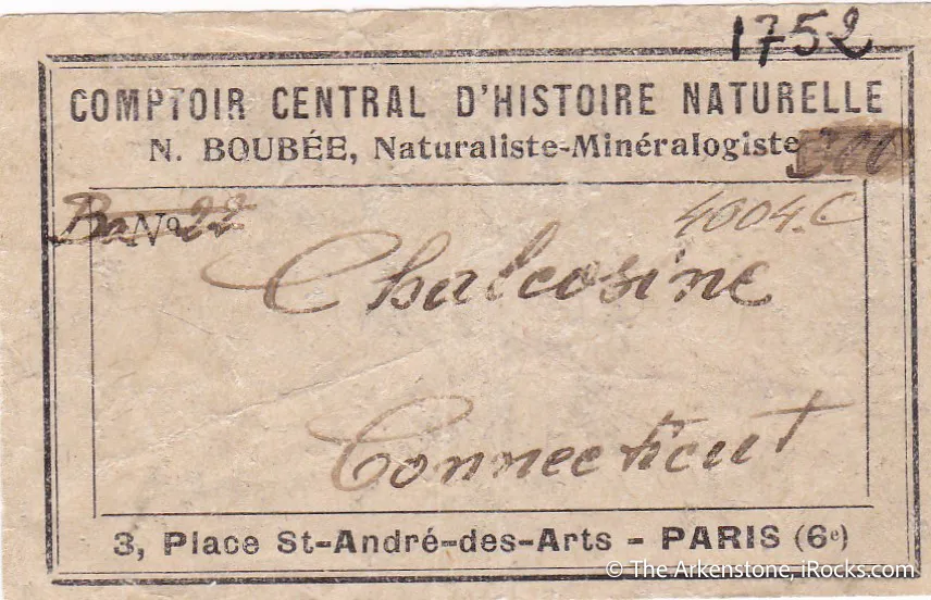 Chalcocite (circa 1800s) - image 6