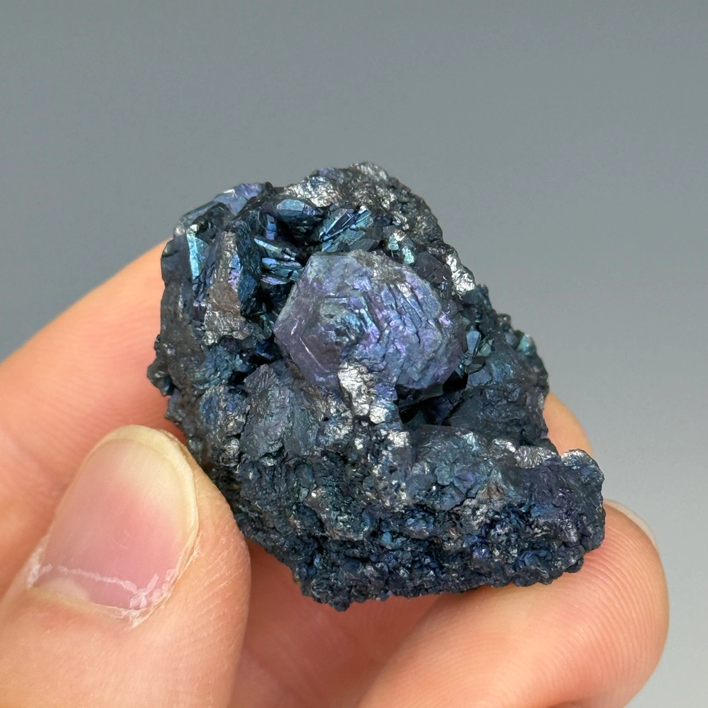 Chalcocite from Flambeau Mine, Wisconsin, USA - image 1