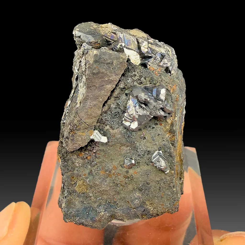 Chalcocite from Las Cruces Mine, Gerena, Andalusia, Spain - image 1
