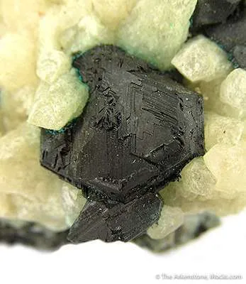 Chalcocite on Calcite - image 3