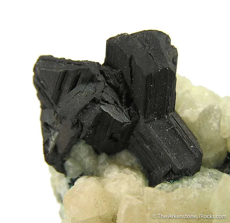Chalcocite on Calcite - image 2