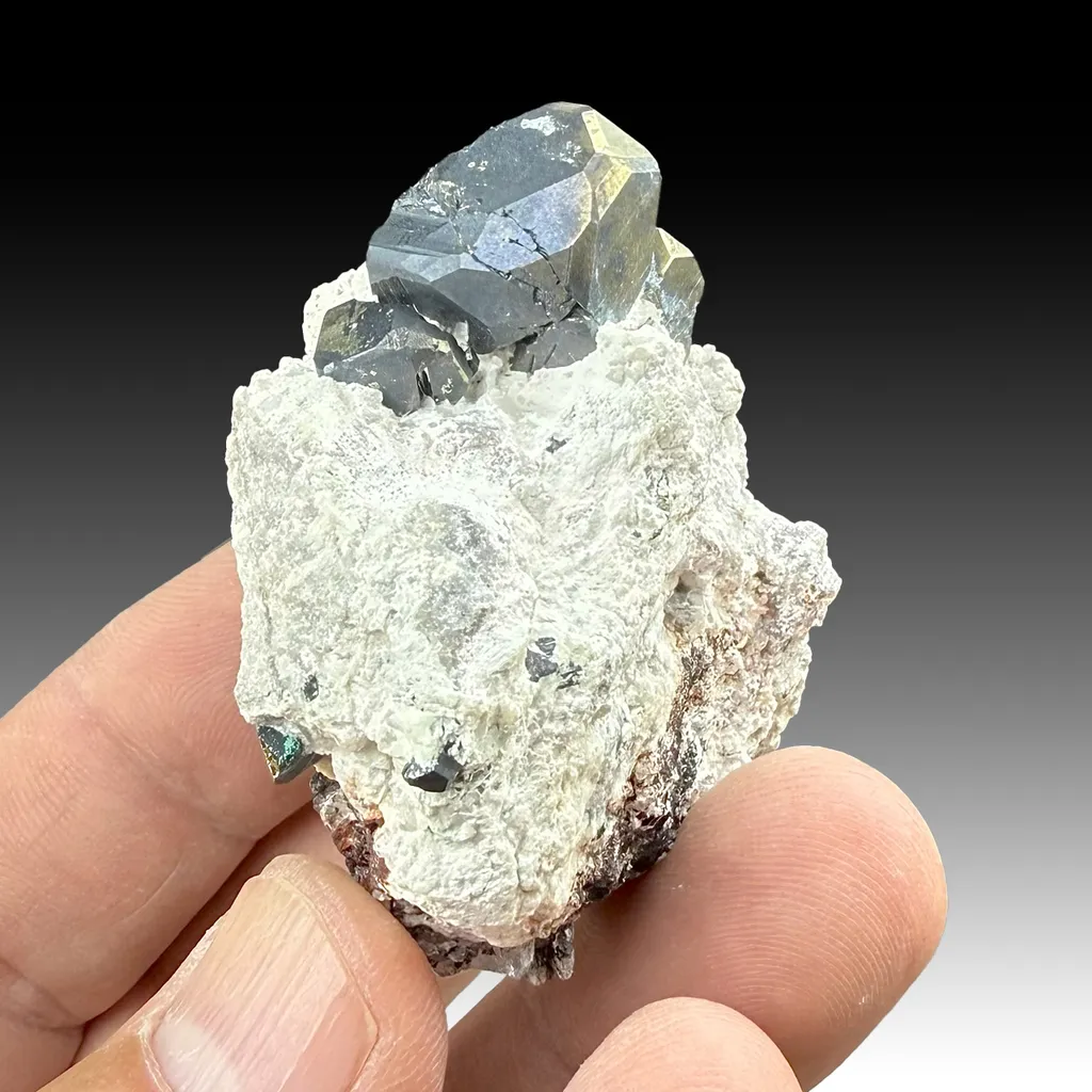 Chalcocite on Pyrite image