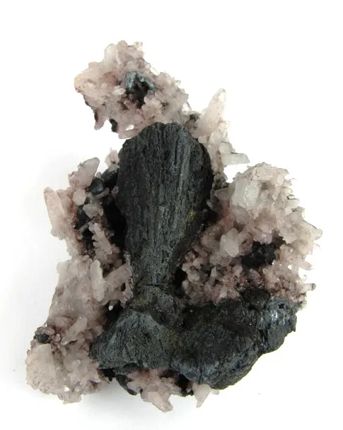 Chalcocite Ps. Tennantite and Quartz - image 1