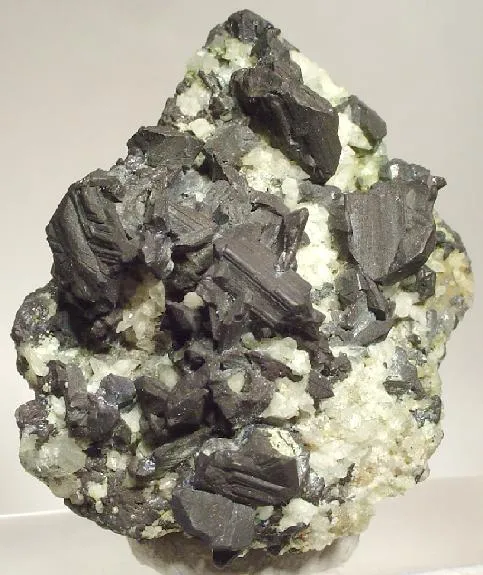 Chalcocite, Quartz image