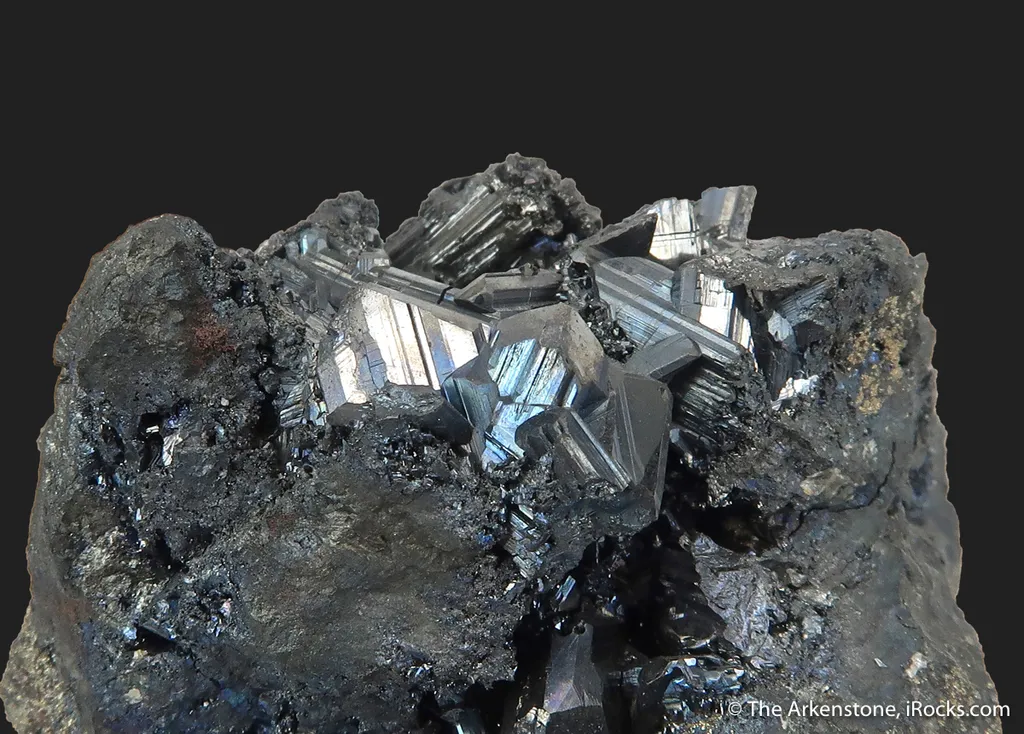 Chalcocite (rare for locality!) - image 3