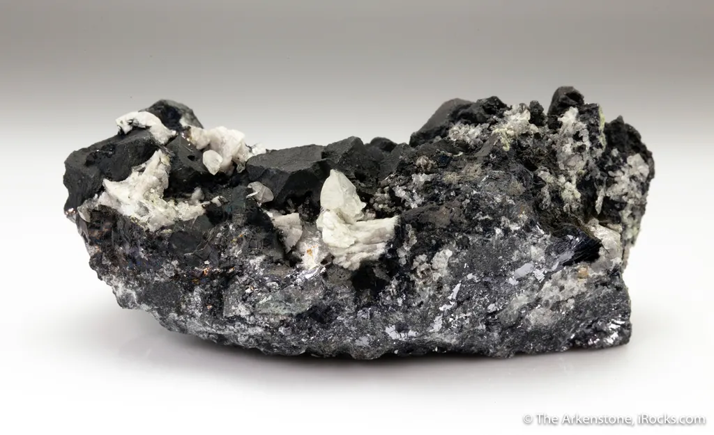 Chalcocite replacing Galena with Dolomite, Cerussite, Quartz - image 4
