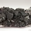 Chalcocite replacing Galena with Dolomite, Cerussite, Quartz - image 3