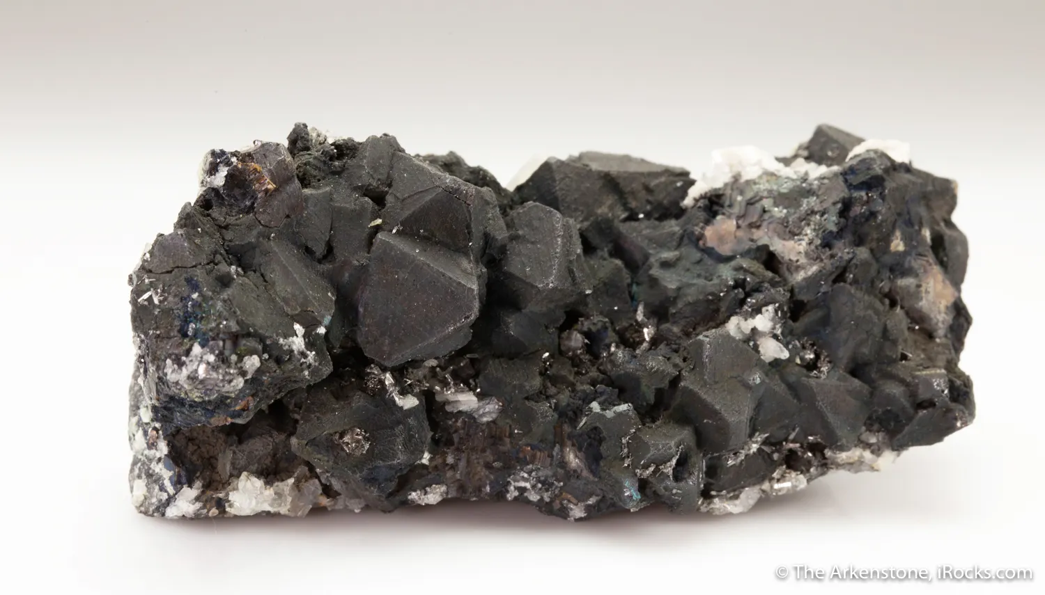 Chalcocite replacing Galena with Dolomite, Cerussite, Quartz - image 3