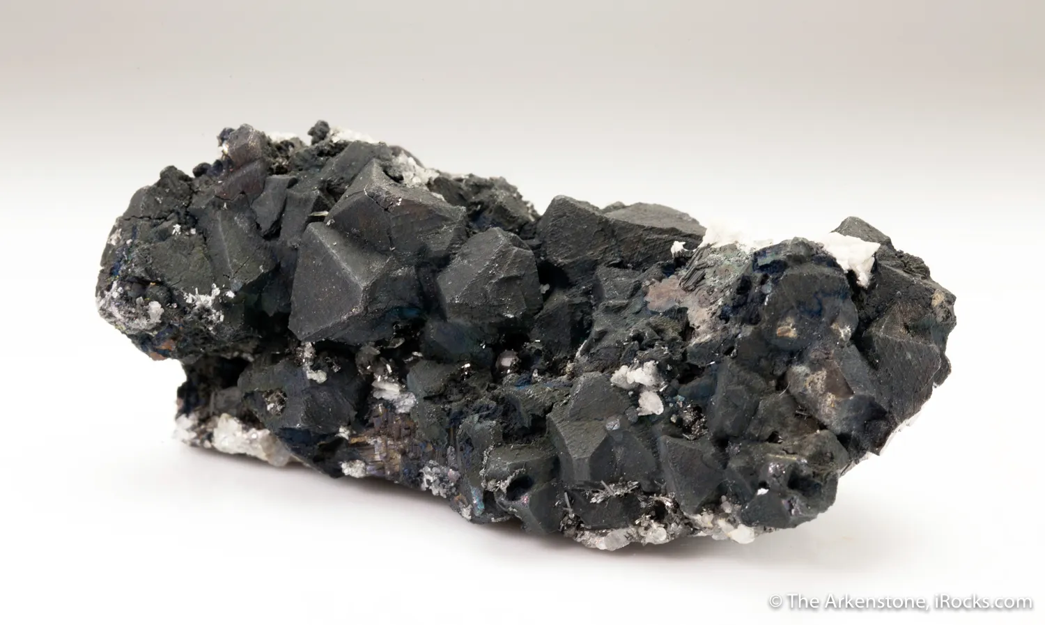 Chalcocite replacing Galena with Dolomite, Cerussite, Quartz - image 2