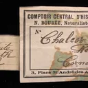 Chalcocite (twinned) on Calcite - image 3