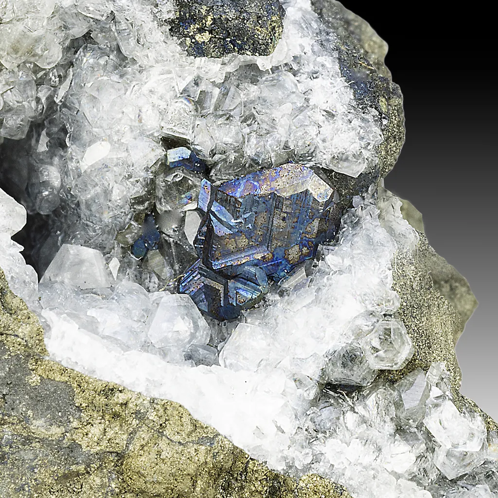 Chalcocite with Calcite image