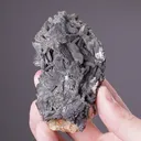 Chalcocite with Calcite - image 2