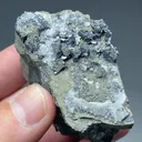 Chalcocite with Calcite, Pyrite - image 2