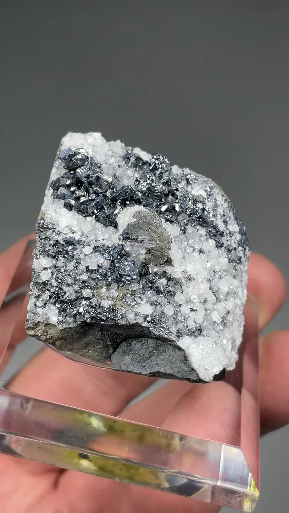 Chalcocite with Calcite, Pyrite - image 2